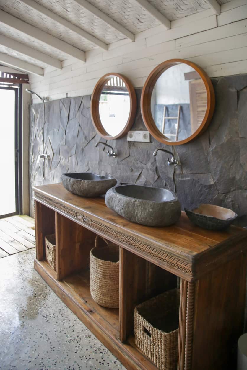 Badkamer Boho stijl